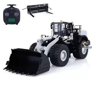 Metall 1/14 RC Hydrauliklader WA480 schweres Baufahrzeug Gabel ST8 Funk - Bild 1 von 12