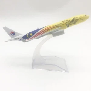 15,5 cm Flugzeug Airbus a330 Malaysia Airlines Tiger Alu Flugzeug Modell Spielzeug Geschenk - Bild 1 von 5