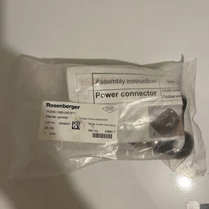 ROSENBERGER 7F2RS106B-0M16T1 Stecker Gerade Power 2 Wire 55A/60VDC Connector - Picture 1 of 2