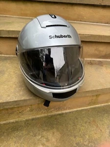 SCHUBERTH Klapphelm C2 mit Sonnenblende Silber Größe XS (52/53) - Bild 1 von 12