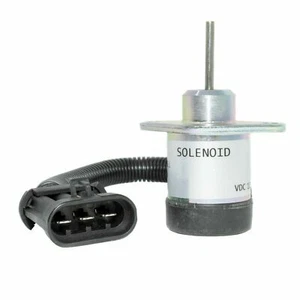 Stop Solenoid 1J710-60011 12V For Kubota Engine V2607 A300 A770 S220 S250 - Foto 1 di 5