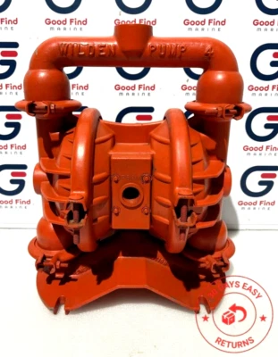 Wilden Diaphragm pump 4 Aluminum body pump inlet and outlet size 1.5" - Image 1 of 4