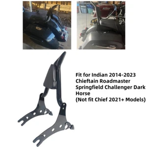 24" Sissy Bar Backrest For Indian Challenger Chieftain Pursuit Roadmaster 14-24 - Picture 1 of 13