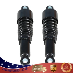 Pair 10.5'' 267mm Black Rear Shocks Suspension Fit For Sportster 883 1200 XL883 - Picture 1 of 11