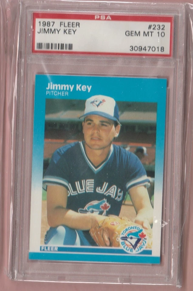 1984 FLEER #232 JIMMY KEY PSA 10 - Image 1 of 1