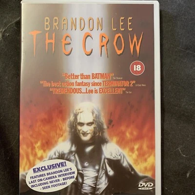 The Crow - Laurence Mason Angel David David Patrick DVD Region 2 Disc(b84/25)uki - image 1 of 2