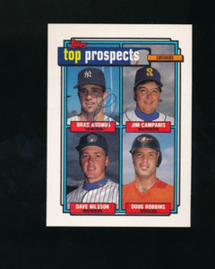 1992 Topps #58 Brad Ausmus signed auto autograph