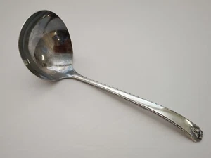 Oneida Bordeaux Silverplate Gravy Ladle 1945 Silver Prestige Plate (K33) - Imagen 1 de 9