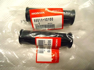 NOS JAPAN HONDA OEM HANDLEBAR GRIPS 6V Z50 Z50A Z50M QA50 CT70 CT70H CF50 ST70 - Picture 1 of 3