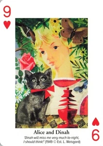 Alice im Wunderland Einzeltausch Spielkarte - Bild 1 von 2