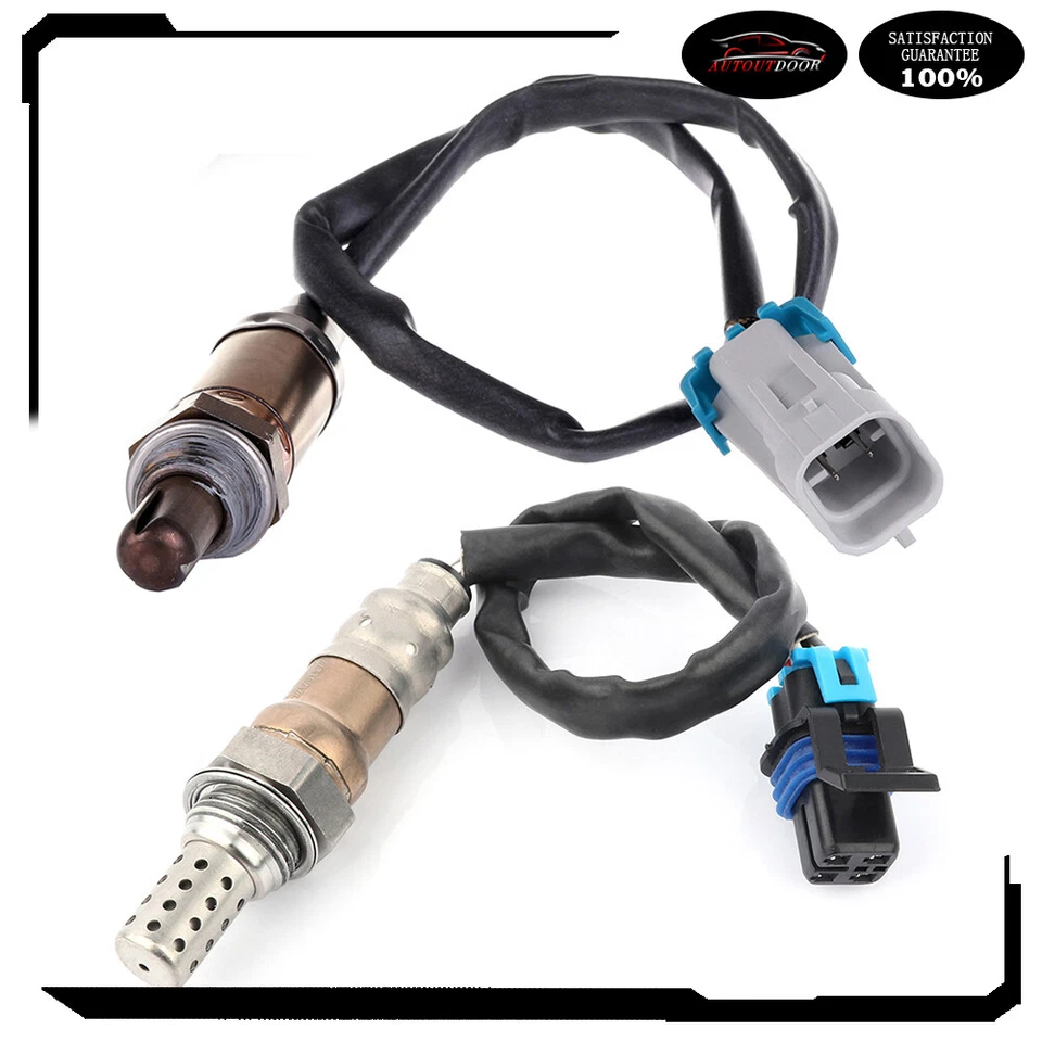 2pcs for 2001-2004 Chevrolet Impala 3.4L Upstream Downstream Oxygen Sensor O2 02 - Image 1 of 4