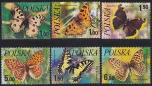 F-EX26590 POLAND MNH 1973 BUTTERFLIES MARIPOSAS PAPILLONS INSECTS ENTOMOLOGY.  - Picture 1 of 1