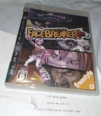 FaceBreaker (Sony PlayStation 3, 2008) PS3 Japan Import Region Free - Image 1 of 4