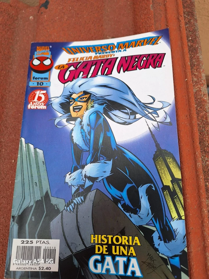 La Gata Negra /Universo Spiderman/ Universo Marvel nº 10 Nuevo - Imagen 1 de 1
