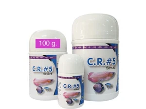 C.R.#5 100 g. Vitamin Powder Increase All Color Enhancer Breeding Fish Food - Picture 1 of 11