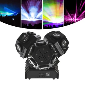 Luz principal móvil láser de animación RGBW LED haz iluminación de escenario DJ disco espectáculo DMX - Imagen 1 de 17