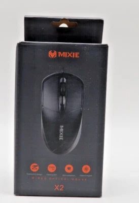 Mouse Optic Usb 3d Mixie X2 Ergonomico 1000 Dpi Laptop PC Brand New - Image 1 of 2