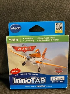 Vtech InnoTab Disney Planes Matemáticas Aprendizaje Educativo Juego Cartucho NUEVO SELLADO - Imagen 1 de 1