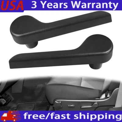 2pcs Seat Recliner Handle for 2007-2013 Chevrolet Silverado1500 GMC Sierra 1500 - Image 1 of 4