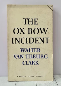 1940 Western The Ox-Bow Incident by Walter Van Tilburg Clark Vintage Paperback - Picture 1 of 6