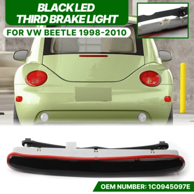 Smoke Lens 3rd Brake High Mount Stop Light For 1998-2010 VW Volkswagen Beetle - Image 1 of 4