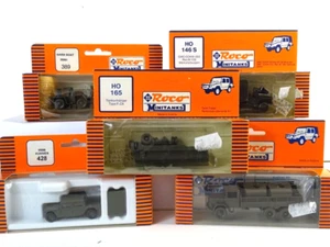 Roco 1:87 5x Minitanks 389 M561 390 Magirus-D 428 M998 Hummer 165 Tankanhänger - Bild 1 von 20