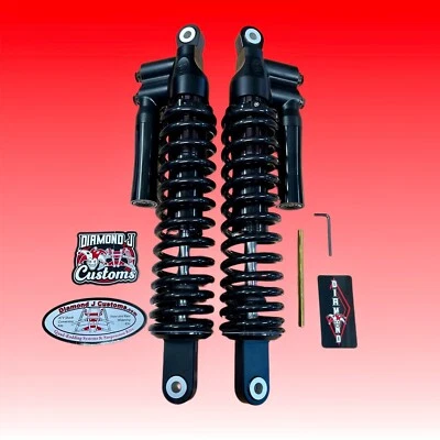 DIAMOND+ 320mm Machined Adj. Shocks for Lowering Yamaha Raptor 350, 250, and 125 - Image 1 of 4