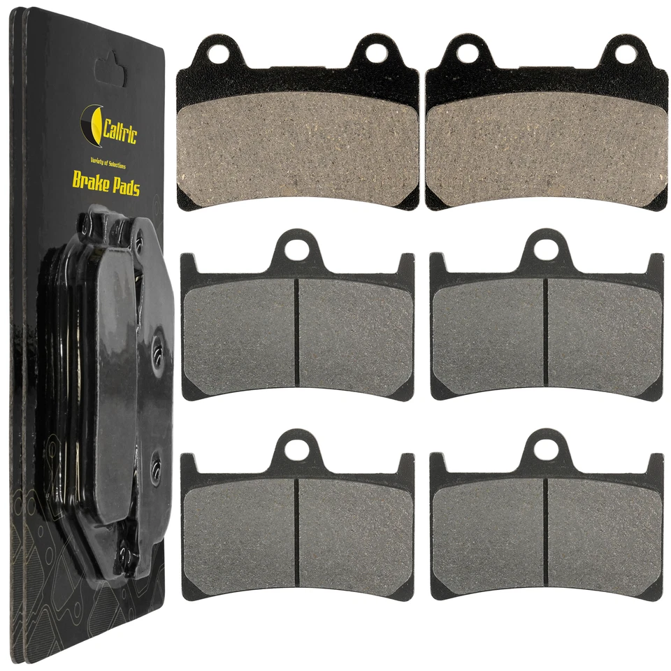 Pastillas de freno delanteras traseras para Yamaha XV1700 Road Star 1700 Silverado 2004-2010 Foto 1 de 4