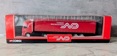 Corgi 1/64 Scale Model Truck 59543 - Renault Curtainside Norbert Dentressangle - Image 1 of 4