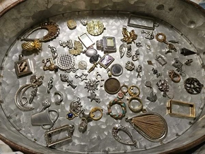 RIESIGES KONVOLUT METALL ANHÄNGER & CHARMS GROSS BIS KLEIN FÜR JEDEN ETWAS DABEI! - Bild 1 von 1