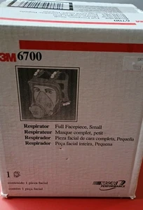 3M 6700 Maschera Respiratore Full Facepiece (Piccola) Riutilizzabile Protettiva Airborne Seal - Foto 1 di 5