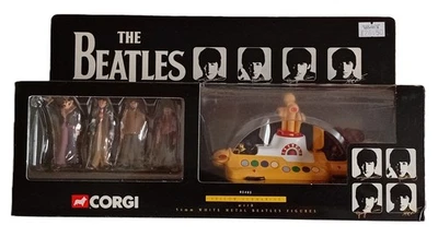 Corgi The Beatles Yellow Submarine + Four Beatles Figures 2000 Mint Box Set - image 1 of 4