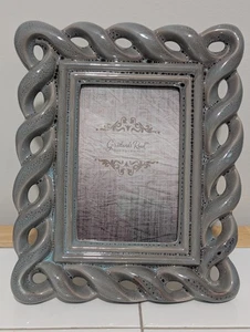 Grasslands Road Stonebridge gestanzter Twist Fotorahmen reaktive Glasur 4x6 schwer  - Bild 1 von 14