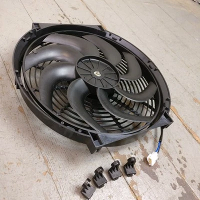 1938 Ford Model 82 A 14 Inch Super Duty Radiator Fan electric fast cooling 120w - Image 1 of 4