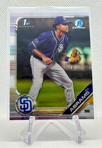 Bowman Draft 2019 Chrome CJ Abrams 1° rifrattore Bowman parallelo #BDC-85 - Foto 1 di 2