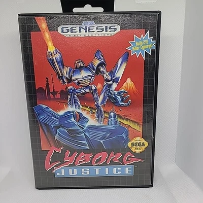 Cyborg Justice (Sega Genesis, 1993) CIB Authentic - Cleaned & Tested - Image 1 of 4