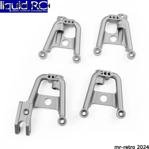 Vanquish Products 01861 SCX10-II Shock Hoops Clear Anodized - Picture 1 of 1