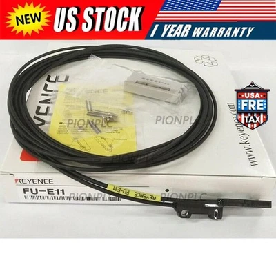1PC New Keyence FU-E11 Fiber Optic Sensor FUE11 In Box Free Shipping - Image 1 of 4