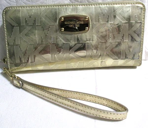 MICHAEL KORS Woman's Wallet ( Gold Color ) - Picture 1 of 10