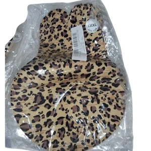 Freetime Fun Leopard Print Adhesive Bra Backless Strapless XXXL prom wedding - Picture 1 of 2