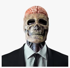 NIP,Scary Full Head Horror Mask with Movable Jaw, Scary Realistic LATEX - Picture 1 of 5