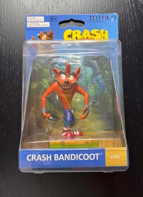 Crash Bandicoot Totaku Figure Factory Sealed First Edition New In Box - Image 1 of 2