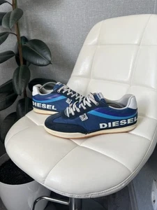 Diesel Retro Style Men’s Sneakers With Big Logo & D Logo Y2K Style Size US9 - Picture 1 of 21