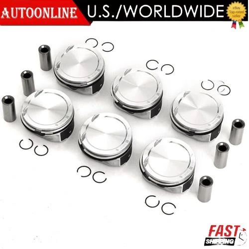 30750274 30750275 Piston Rings 6PCS/Set For Volvo S80 XC60 XC90 3.2 L6 B6324S - Image 1 of 1