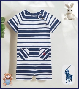 Pantalón Corto POLO RALPH LAUREN Niños Ancla Algodón Burbuja Talla 6 Meses - Imagen 1 de 4