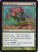 MTG - Mirrodin - One Dozen Eyes - Foil - NM