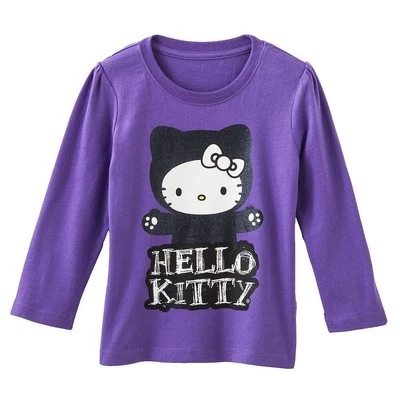 Camiseta Hello Kitty Brillante Manga Larga ~ Nueva Con Etiquetas Precio de venta sugerido por el fabricante $18.00 Foto 1 de 4