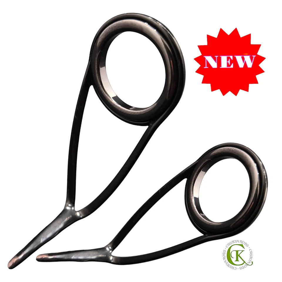 SIC KR Black alle Größen Rutenringe Ringsatz Ring Rutenbau Blank Reparatur - Bild 1 von 1
