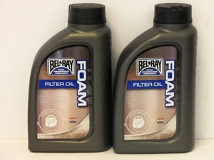 14,45 €/l Bel-Ray Filtro de Aire Aceite 2 x 1 Ltr Foam Filter Oil - Imagen 1 de 1