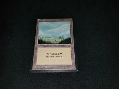 MTG 1x Revised basic land LP Italian FBB Plains (Trees) - ships w/ tracking - Image 1 of 2